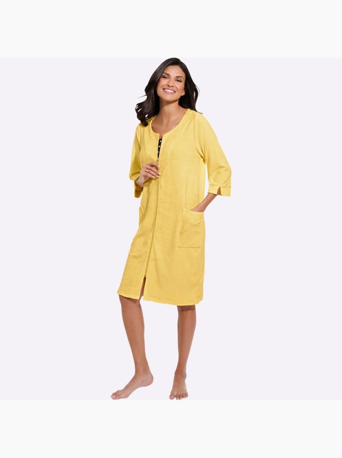 Peignoir éponge à Fibres Fines - Taille Standard - Moda Vilona - Kiabi