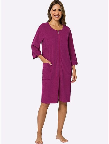 Peignoir éponge à Fibres Fines - Taille Standard - Moda Vilona