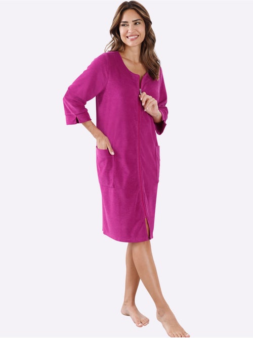 Peignoir éponge à Fibres Fines - Taille Standard - Moda Vilona - Kiabi