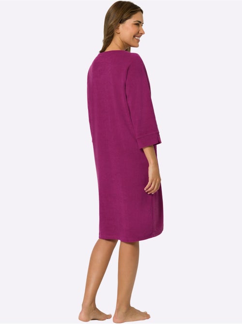 Peignoir éponge à Fibres Fines - Taille Standard - Moda Vilona - Kiabi