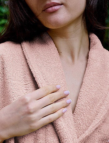 Peignoir éponge coton NAIA