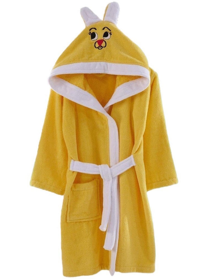 Peignoir Eponge Enfant Rose - Kiabi
