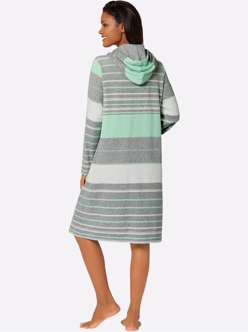 Peignoir éponge Légère - Taille Standard - Witt Menthe - Kiabi