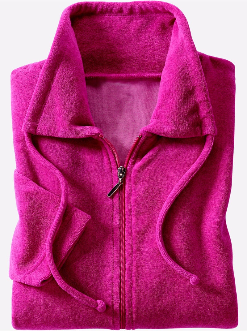 Peignoir éponge Légère - Taille Standard - Witt Rose fushia - Kiabi