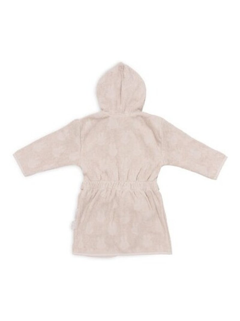 Peignoir éponge Miffy Jacquard en coton Jollein Beige - Kiabi