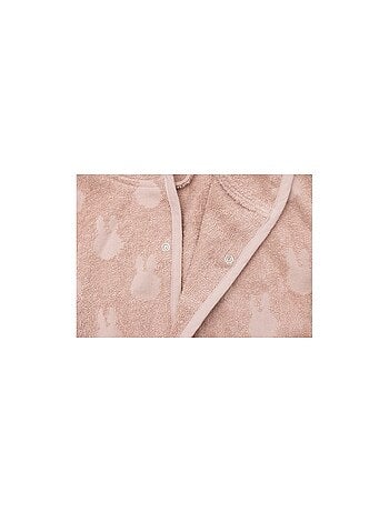 Peignoir éponge Miffy Jacquard en coton Jollein