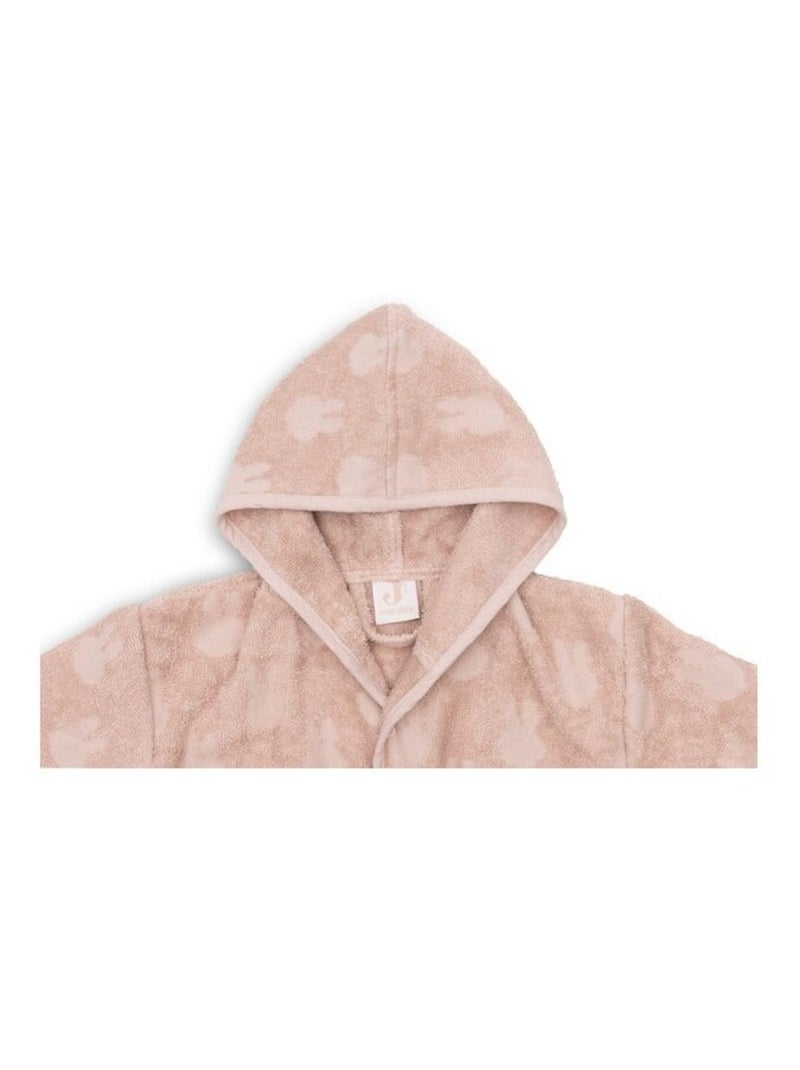 Peignoir éponge Miffy Jacquard en coton Jollein Rose - Kiabi