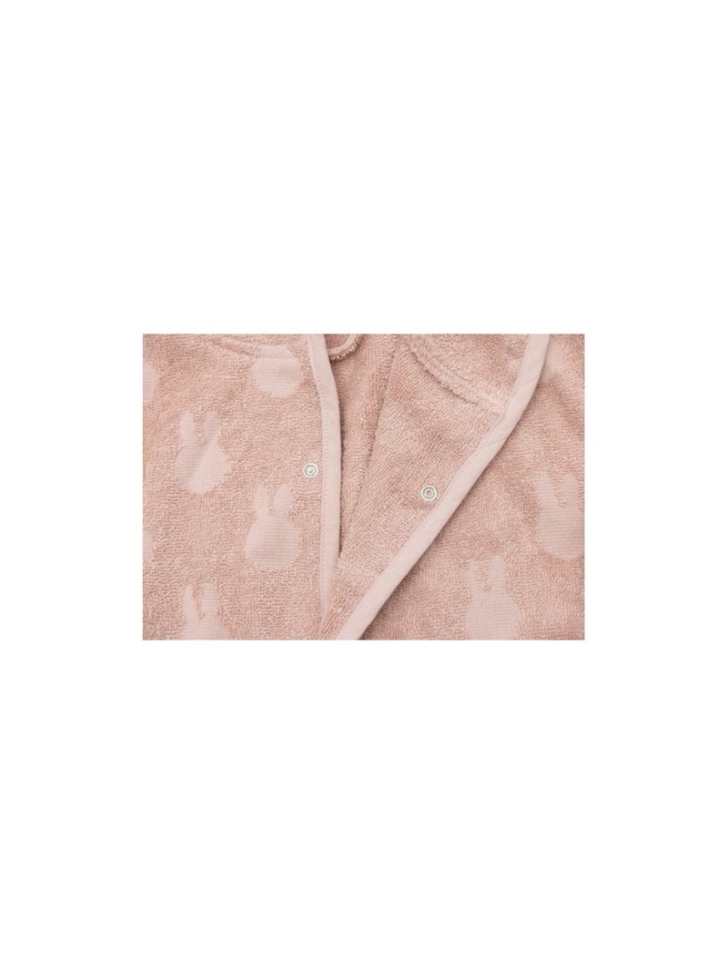 Peignoir éponge Miffy Jacquard en coton Jollein Rose - Kiabi
