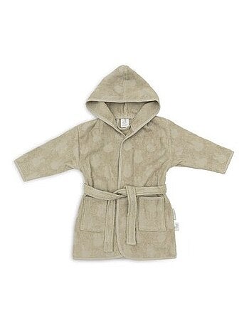 Peignoir éponge Miffy Jacquard en coton Jollein
