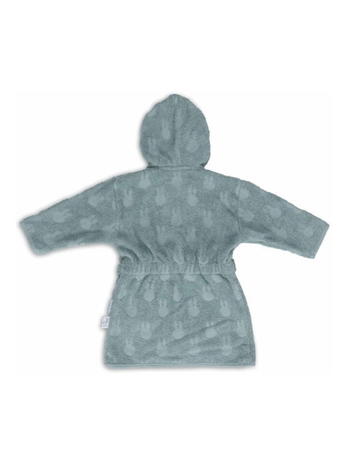 Peignoir éponge Mify Jacquard en coton Jollein - Kiabi