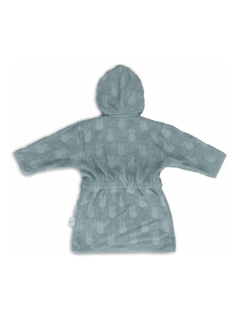 Peignoir éponge Mify Jacquard en coton Jollein Vert - Kiabi