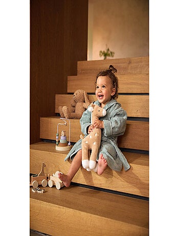 Peignoir éponge Mify Jacquard en coton