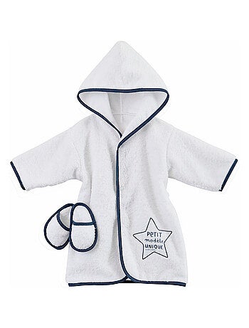 PEIGNOIR ET MULES BEBE ALICAN