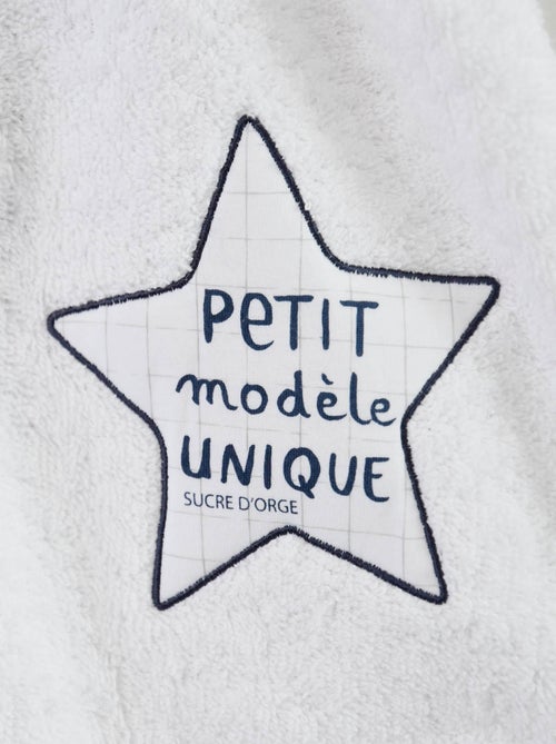 PEIGNOIR ET MULES BEBE ALICAN - Kiabi