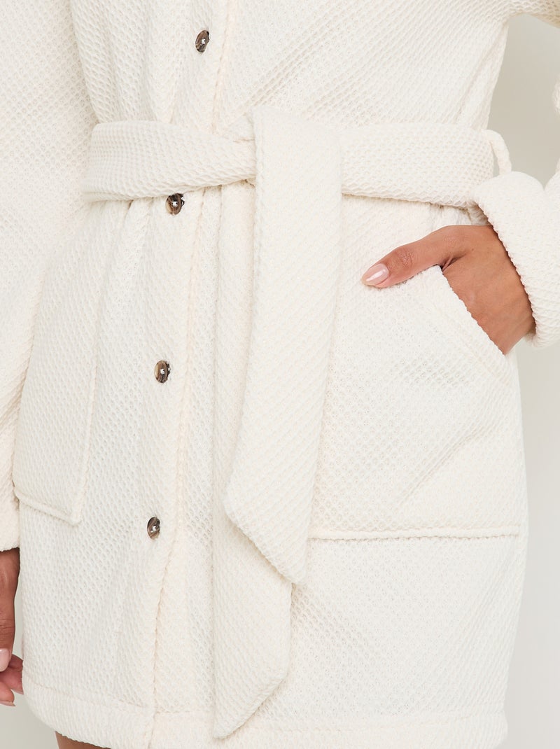 Peignoir Falaise - RougeGorge Lingerie Ecru - Kiabi