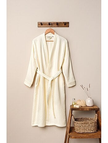 Peignoir gaze de coton