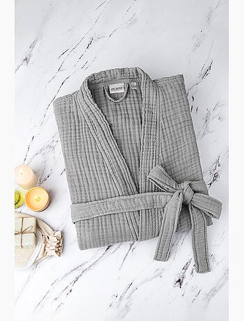 Peignoir gaze de coton