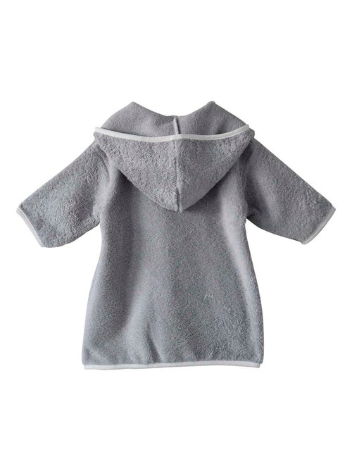 PEIGNOIR GRIS MODELE BAAKIR - Kiabi