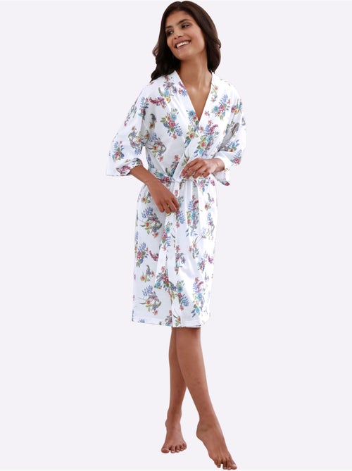 Peignoir Jersey Fin - Taille Standard - Moda Vilona - Kiabi Peignoir Jersey Fin - Taille Standard - Moda Vilona - Kiabi