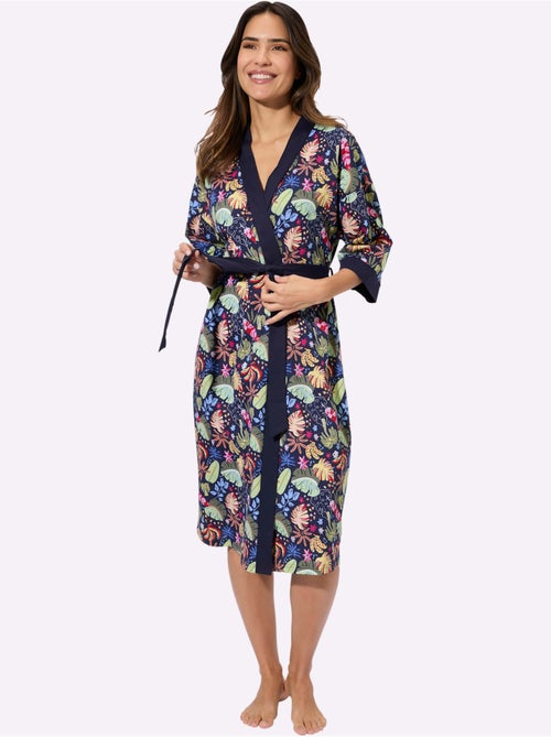 Peignoir Jersey Fin - Taille Standard - Moda Vilona - Kiabi Peignoir Jersey Fin - Taille Standard - Moda Vilona - Kiabi