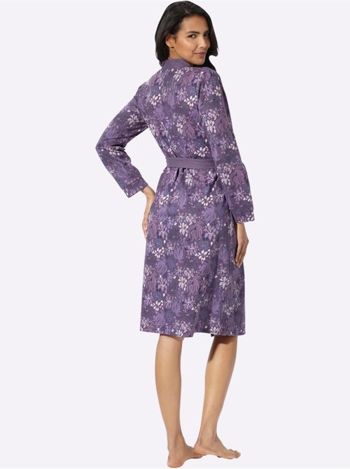 Peignoir livrée avec la ceinture à nouer - taille standard - moda vilona - Kiabi Peignoir livrée avec la ceinture à nouer - taille standard - moda vilona - Kiabi