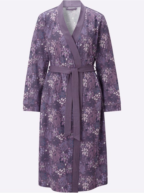 Peignoir livrée avec la ceinture à nouer - taille standard - moda vilona - Kiabi Peignoir livrée avec la ceinture à nouer - taille standard - moda vilona - Kiabi