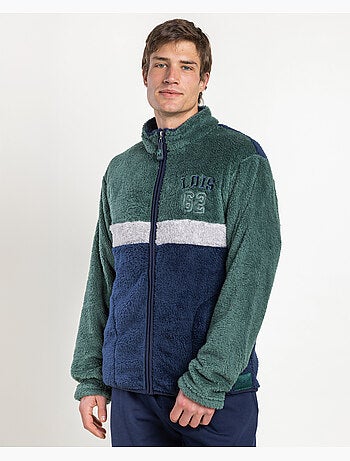 Peignoir LOIS pour homme, manches longues, style preppy, chaud