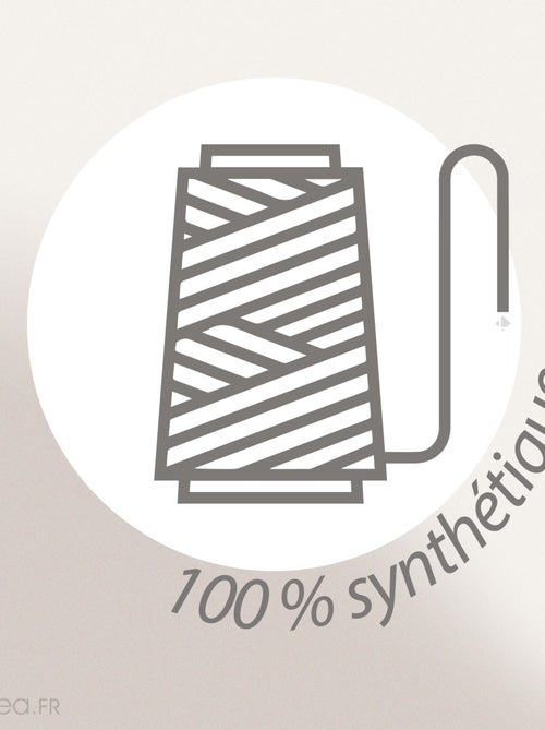 Peignoir micro fourrure polyester DORIS - Kiabi