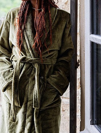 Peignoir micro fourrure polyester DORIS