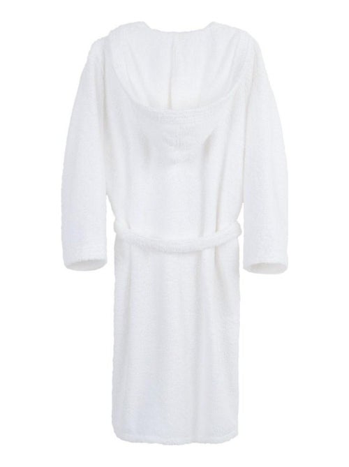 Peignoir mixte coton bouclette à capuche Cocooning - Kiabi