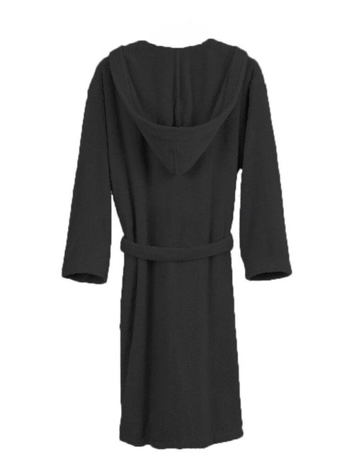 Peignoir mixte coton bouclette à capuche Cocooning - Kiabi