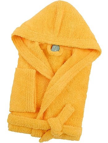 Peignoir mixte coton bouclette à capuche Cocooning