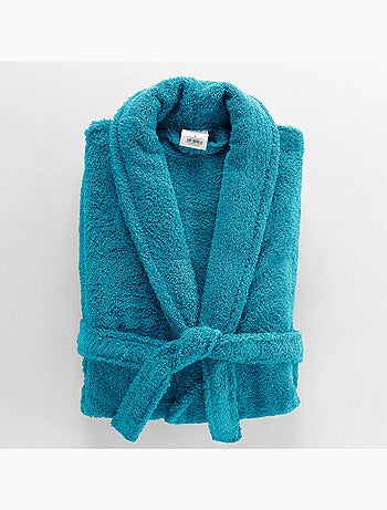 Peignoir Mixte Éponge Col Châle Uni – Tendresse 500 g/m²