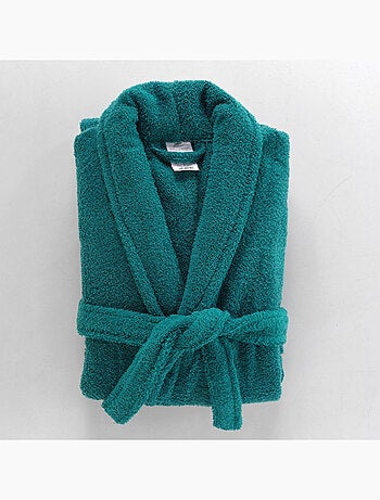 Peignoir Mixte Éponge Col Châle Uni – Tendresse 500 g/m²
