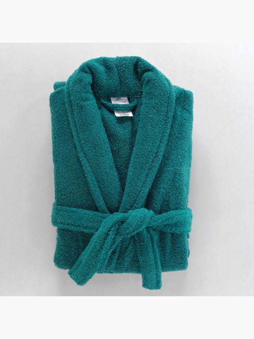 Peignoir Mixte Éponge Col Châle Uni – Tendresse 500 g/m² - Kiabi