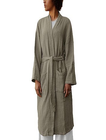 Peignoir mousseline de coton KEA