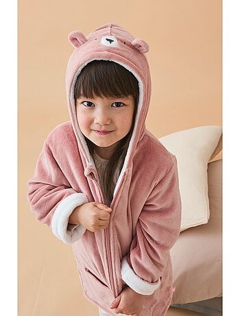 Peignoir ours, Velours Noukie's
