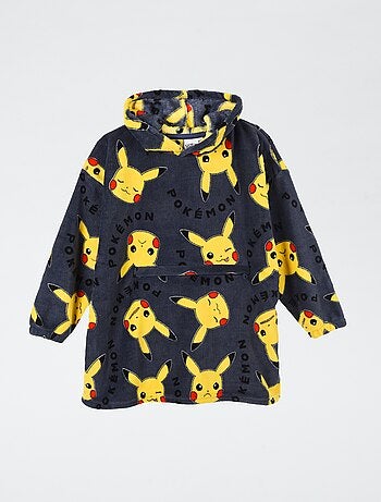 Peignoir 'Pokémon' en polaire all-over
