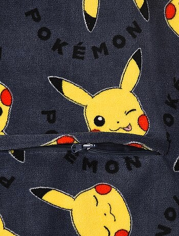 Peignoir 'Pokémon' en polaire all-over