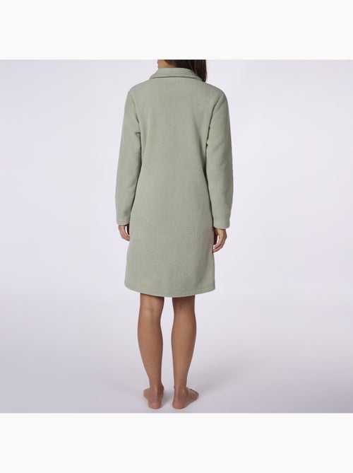 Peignoir polaire   CHAMONIX vert - DODO - Kiabi