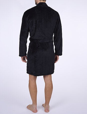Peignoir polaire ECLIPSE noir - DODO