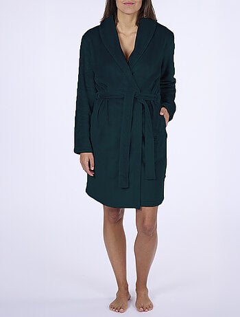 Peignoir polaire MUST vert - DODO