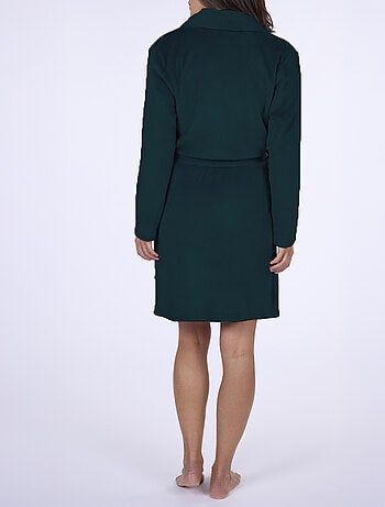 Peignoir polaire MUST vert - DODO