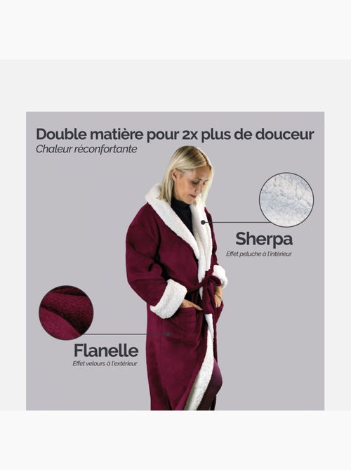 Peignoir, robe de chambre polaire mixte, Utra Douce - Vivezen - Kiabi Peignoir, robe de chambre polaire mixte, Utra Douce - Vivezen - Kiabi