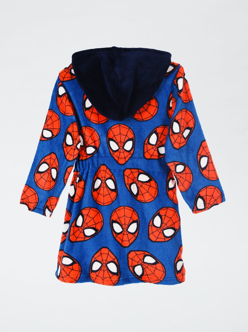 Peignoir 'Spider-Man' 'Marvel' en polaire Bleu - Kiabi
