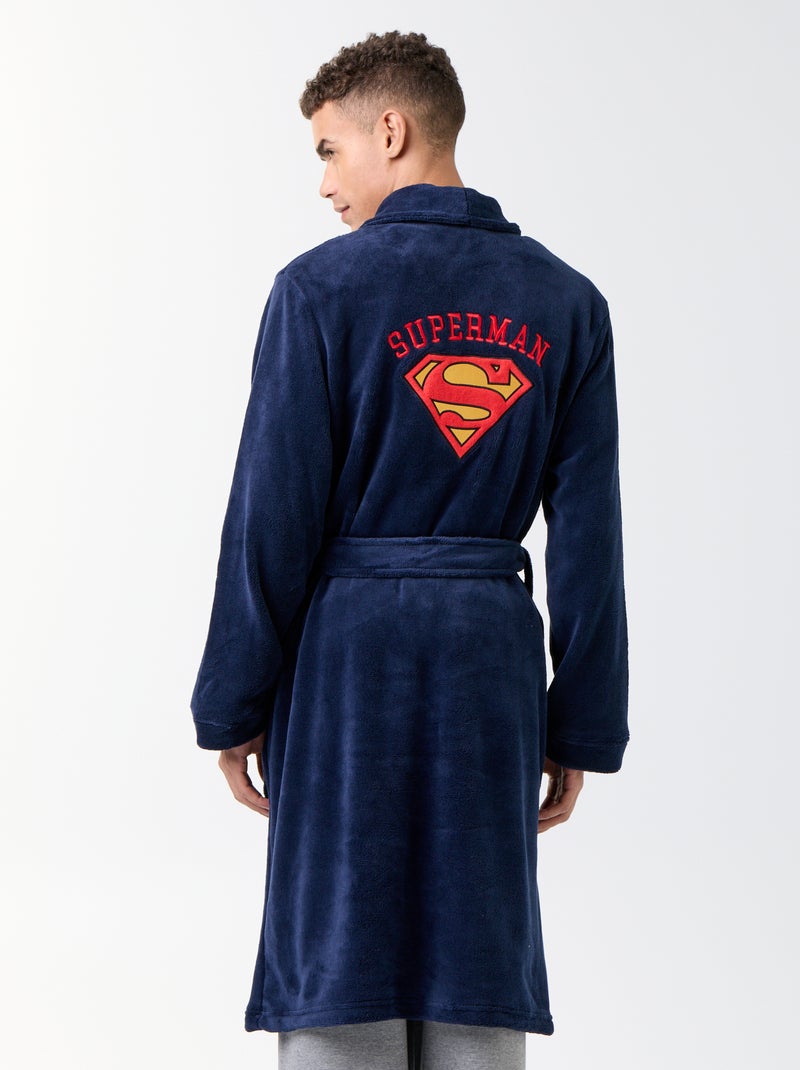 Peignoir 'Superman' 'DC Comics' Bleu - Kiabi