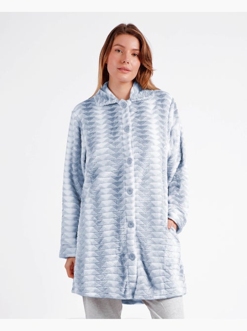 Peignoir triangle chaud à manches longues pour femme ADMAS CLASSIC - Kiabi Peignoir triangle chaud à manches longues pour femme ADMAS CLASSIC - Kiabi