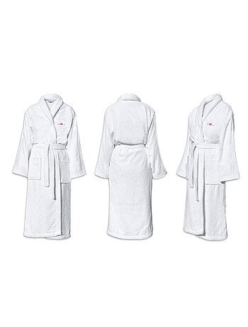 PEIGNOIRS BRODE LE TEMPS D'UN BAIN