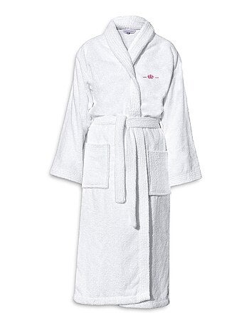 PEIGNOIRS BRODE LE TEMPS D'UN BAIN