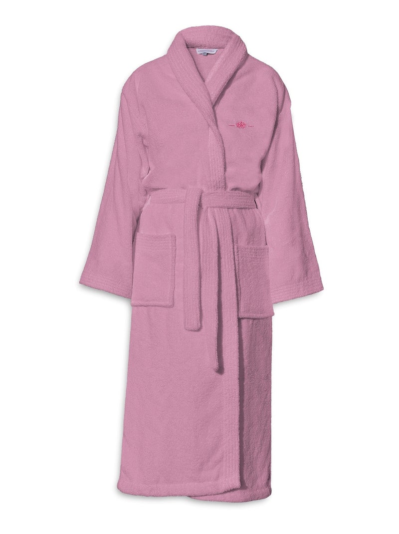 PEIGNOIRS BRODE LE TEMPS D'UN BAIN Rose - Kiabi